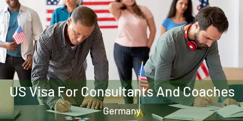  US Visa For Consultants And Coaches Germany